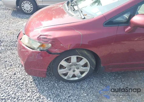 2011 Honda Civic Lx из США, поврежденный, VIN 2HGFA1F54BH528852